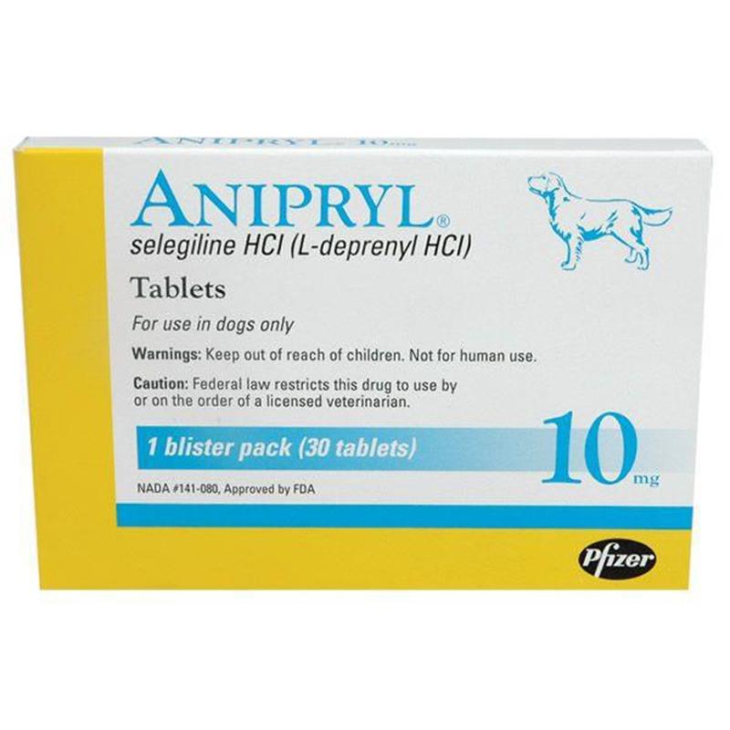 Anipryl (selegiline) 10 mg, 30 Tablets