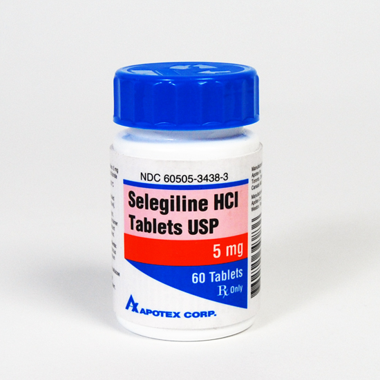 Selegiline HCL 5 mg, 60 Tablets  