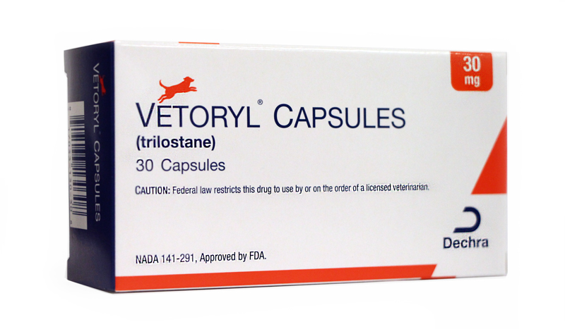 Vetoryl 30 mg, 30 Capsules (Trilostane)