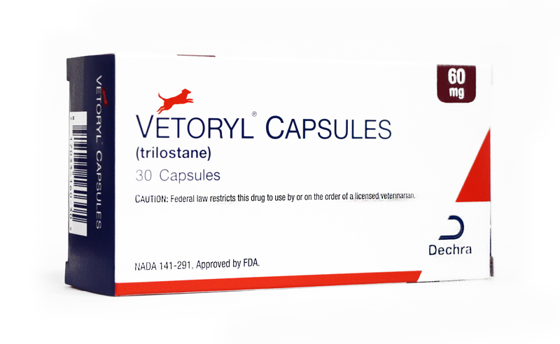 Vetoryl 60 mg, 30 Capsules (Trilostane)