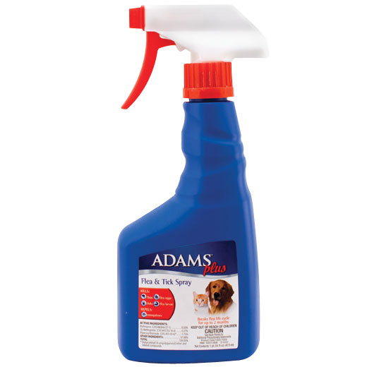 Adams Plus Flea and Tick Mist, 16 oz Trigger Spray