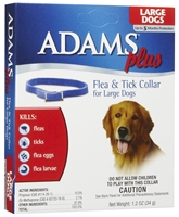 Adams Plus Flea and Tick Collar for Large Dogs, Up to 25 inch Neck