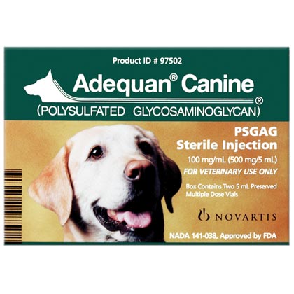 Adequan Canine, 5 mL Vial, Box of 2 Vials