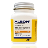 Albon Tabs 125 mg, 100 Tablets