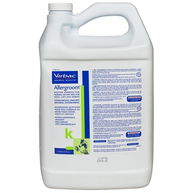 Allergroom Shampoo, Gallon