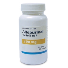 Allopurinol 100 mg, 30 Tablets