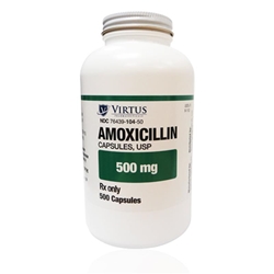 Amoxicillin 500 mg, Single Capsule