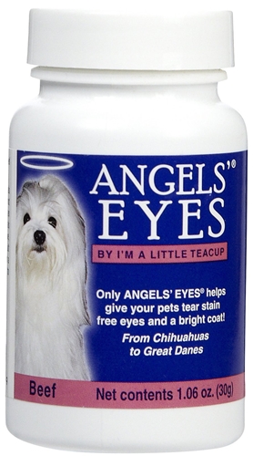 Angels' Eyes Tear Stain Supplement for Dogs - Beef Flavor, 30 gm (1 oz)