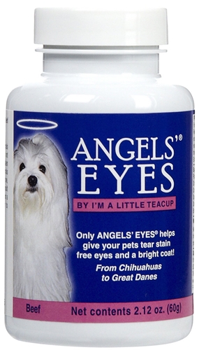 Angels' Eyes Tear Stain Supplement for Dogs - Beef Flavor, 60 gm (2 oz)