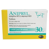 Anipryl (selegiline) 30 mg, 30 Tablets