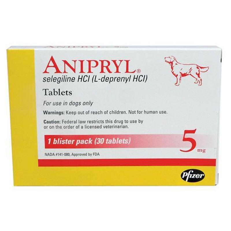 Anipryl (selegiline) 5 mg, 30 Tablets