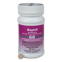 Baytril (enrofloxacin) 68 mg, 50 Taste Tablets