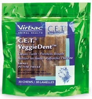 CET VeggieDent Chews, Petite, 30