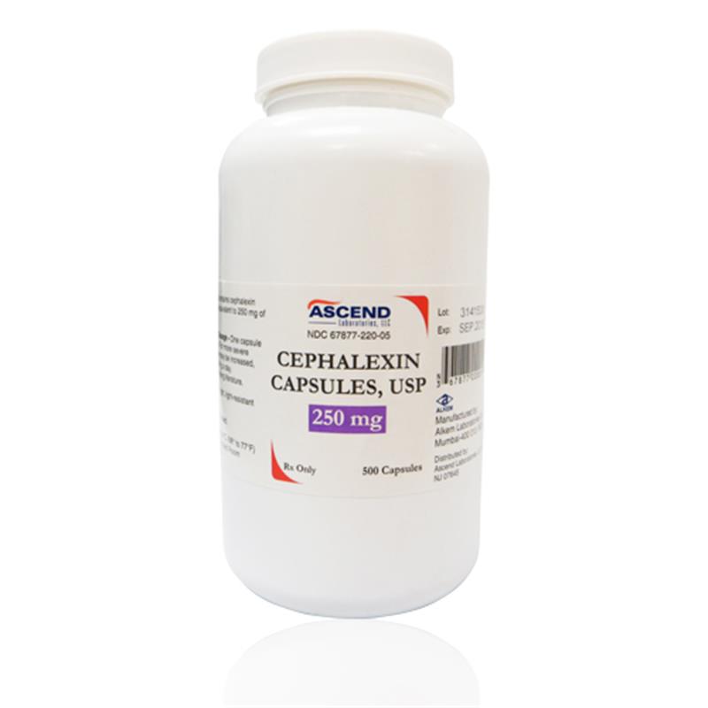 Cephalexin 250 mg, Single Capsule