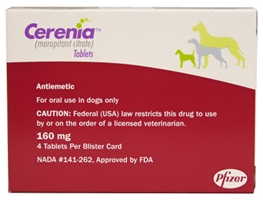 Cerenia 160 mg, 4 Tablets