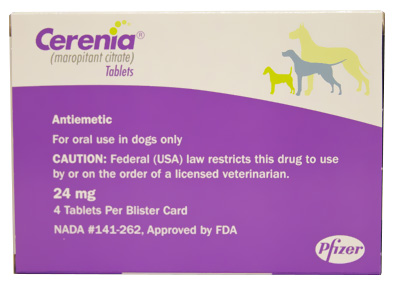 Cerenia 24 mg, 4 Tablets