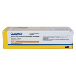 Clavamox 62.5 mg, 210 Tablets