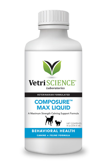 Composure Max Liquid for Dogs and Cats, 7.6 oz