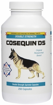 Cosequin DS for Dogs over 25 lbs, 250 Capsules