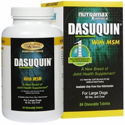 Dasuquin MSM Large Dog, 84 Chewable Tablets