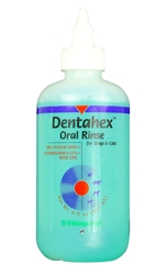 Dentahex Oral Rinse with Chlorhexidine 0.12% and Zinc, 8 oz