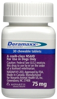 Deramaxx 75 mg, 30 Tablets