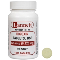 Digoxin 0.25 mg, 100 Tablets