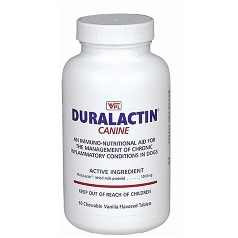 Duralactin Canine, 60 Chewable Tablets