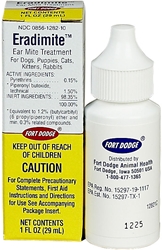 Eradimite Ear Mite Treatment, 29 mL