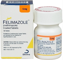 Felimazole Tabs 5 mg, 100 Tablets