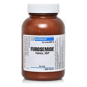 Furosemide 80 mg, 100 Tablets