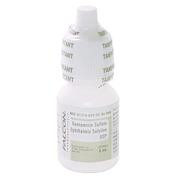 Gentamicin Ophthalmic Solution, 5 mL