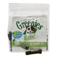 Greenies Lite Treat Pack, Teenie, 12 oz (43 Treats)