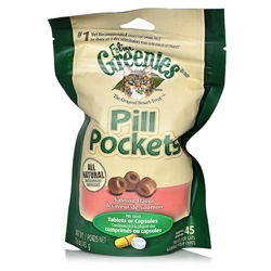 Greenies Pill Pockets for Cats,  Salmon, 45