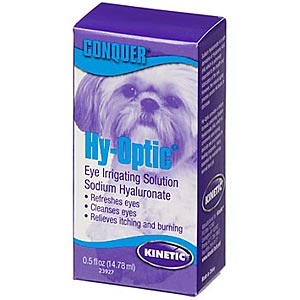 Kinetic Hy-Optic Eye Irrigating Solution with Sodium Hyaluronate, 0.5 oz