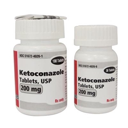 Ketoconazole 200 mg, 100 Tablets