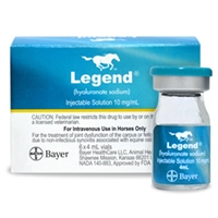 Legend (hyaluronate) Injectable, 10 mg/mL, 4 mL Vial