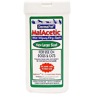 MalAcetic Wet Wipes, 25