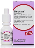 Metacam (meloxicam) Oral Suspension, 1.5 mg/mL, 10 mL