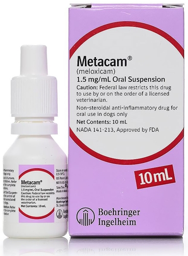 Metacam (meloxicam) Oral Suspension, 1.5 mg/mL, 10 mL