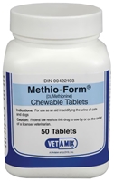 Methio-Form Chewables (DL-Methionine) 150 Tablets