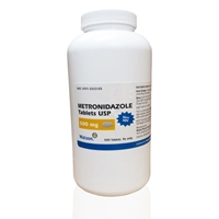 Metronidazole 500 mg, 100 Tablets