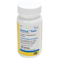 Nemex Tabs for Small Dogs, 100 Tablets