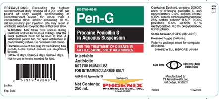 Penicillin G Procaine, 250 mL