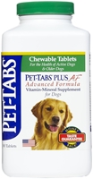 Pet-Tabs Plus AF (Advanced Formula) Vitamin Mineral Supplement, 180 Tablets