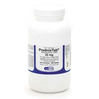 PrednisTab [Prednisolone] 20 mg, 100 Tablets