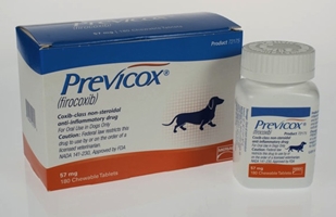 Previcox (firocoxib) 57 mg, 10 Tablets