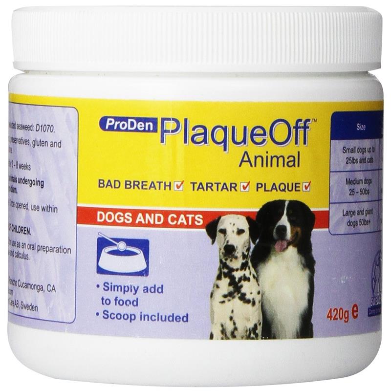 ProDen PlaqueOff Animal for Dogs and Cats, 420 gm