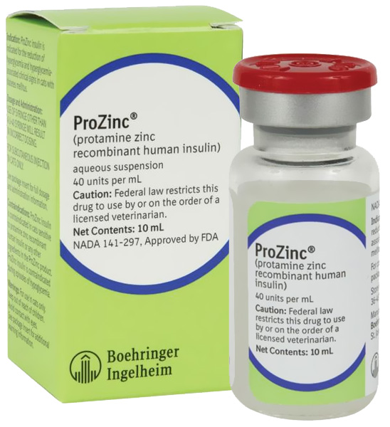 ProZinc Insulin For Cats, 40 IU/mL, 10mL Multidose Vial