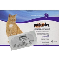 Profender for Large Cats and Kittens 11-17.6 lbs, 1.12 mL Tube
